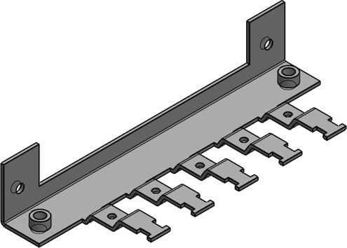 EMV-Kabelabfangleiste KEL-EMV-Z 24/5