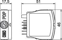 Datenleitungsschutz PDP-P-2x2-48-OS