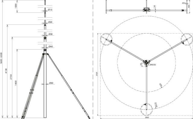 Fangstange FS T D50 5.5 #105713