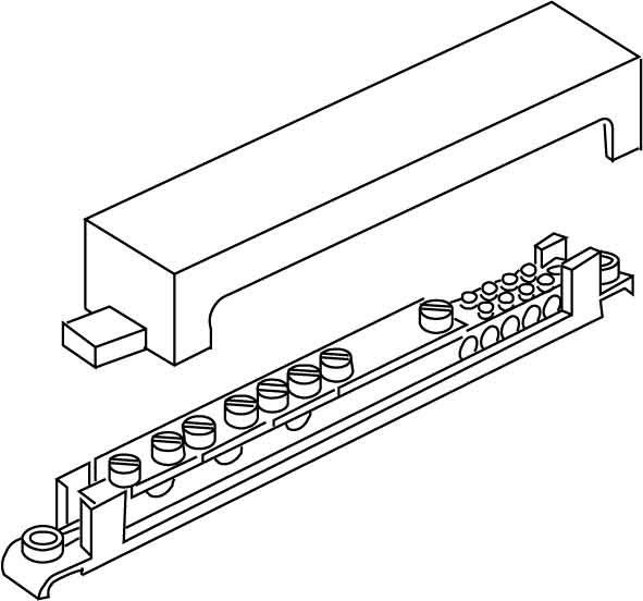 Potentialausgleichschiene 2309