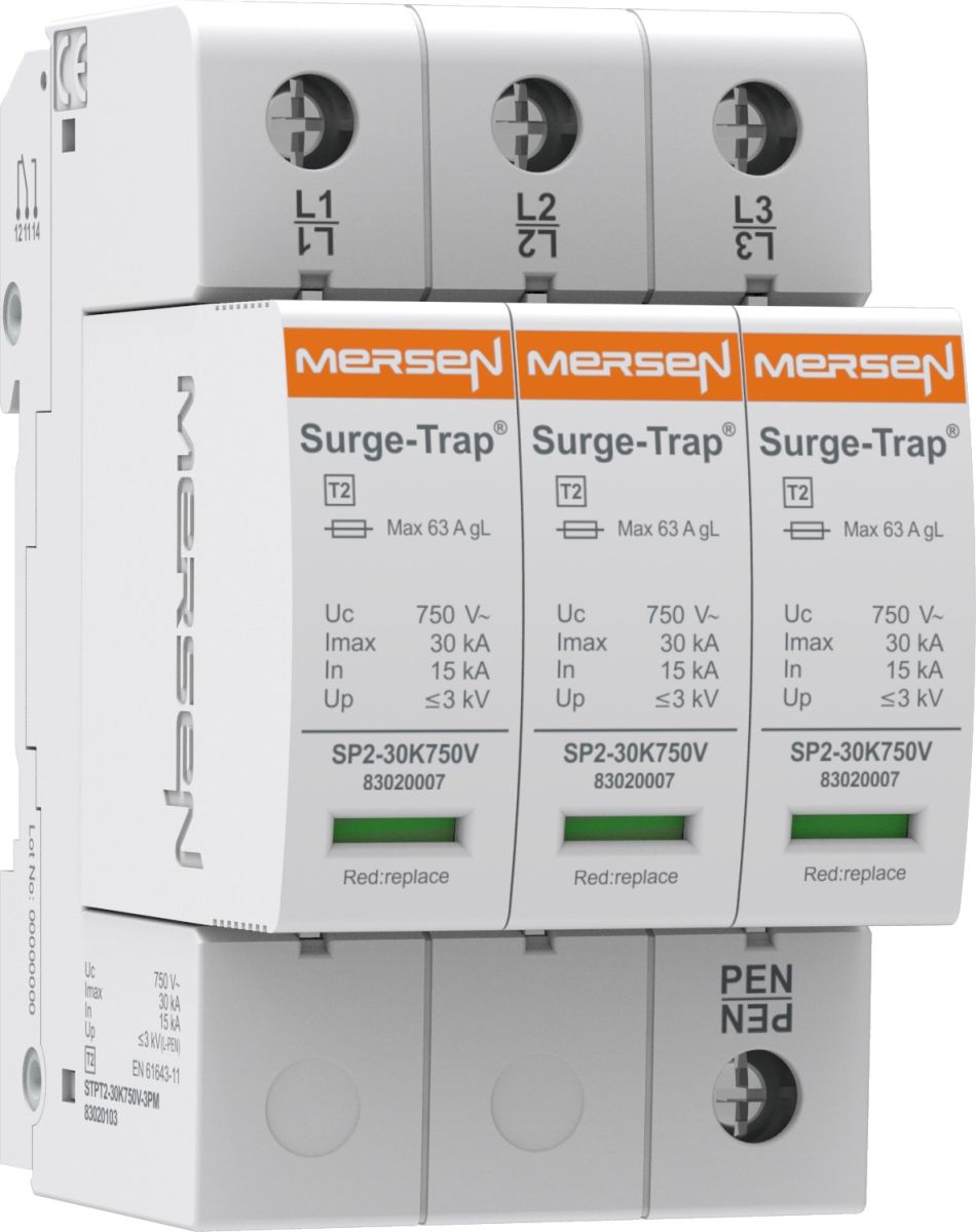 Überspg.-Ableiter Typ 2 STPT2-30K750V-3P