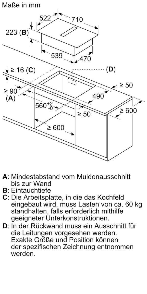 EB-Kochfeld-Dunstset ED711FGA7