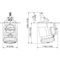 Flanschsteckdose 8570/15-507-S#272849