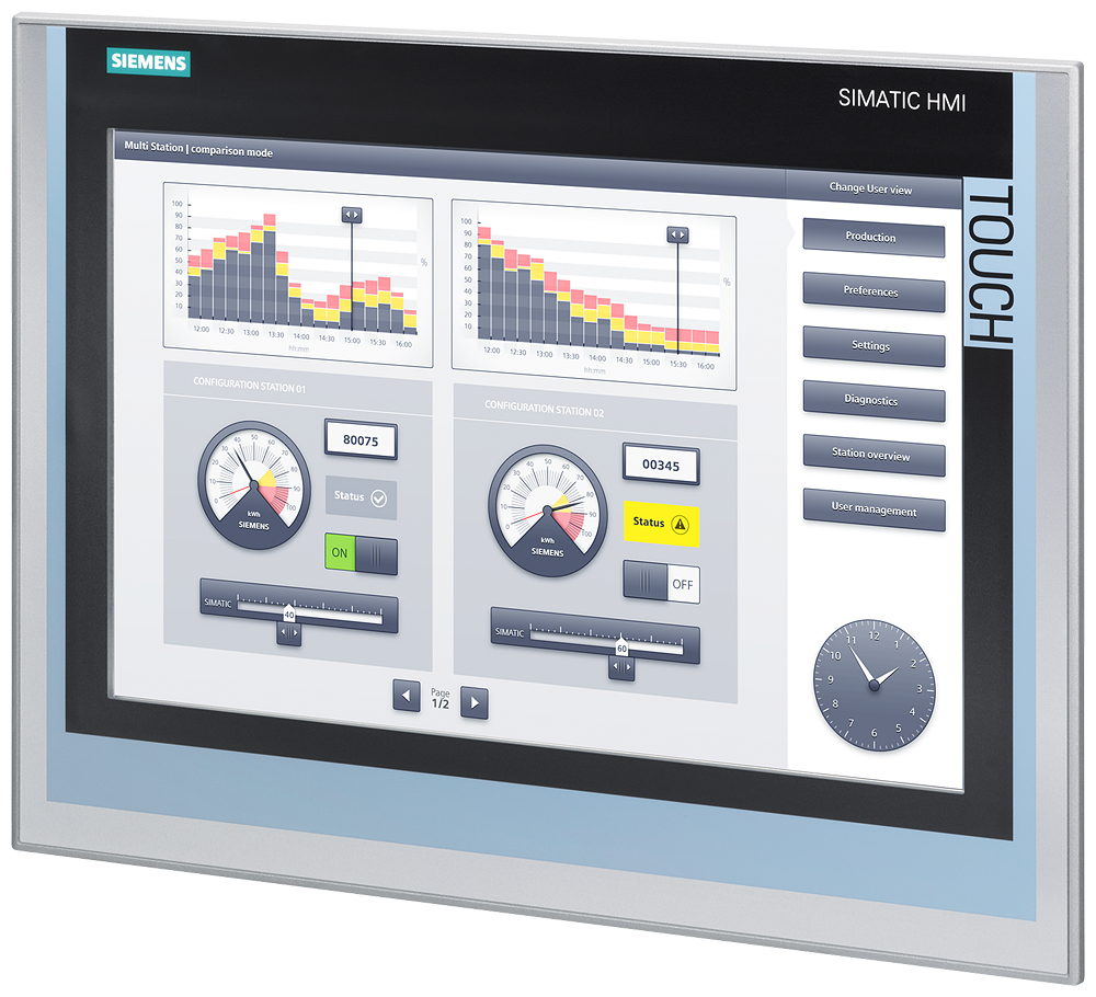 SIMATIC HMI TP1500 Comfort 6AV2124-0QC02-0AX2