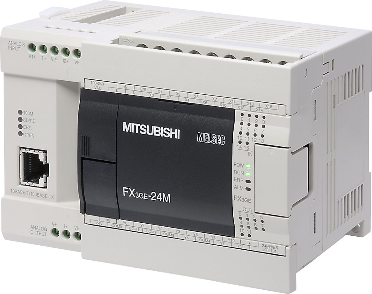 Grundgeräte MELSEC FX3GE-24MR/ES