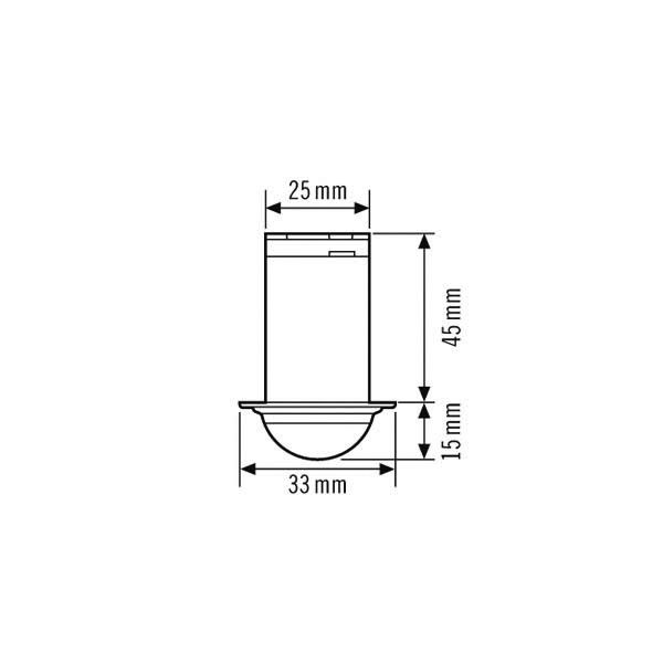 Decken-Präsenzmelder PD-C360i/8miniKNX BK