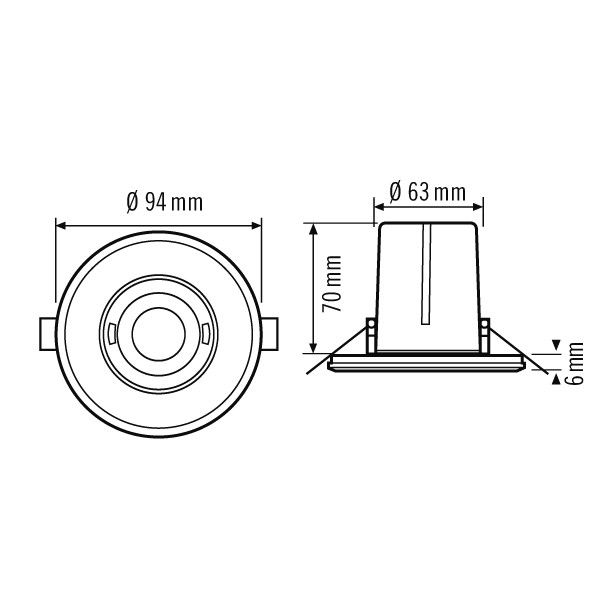 Decken-Präsenzmelder PDFLAT360i8R.WHFMKNX