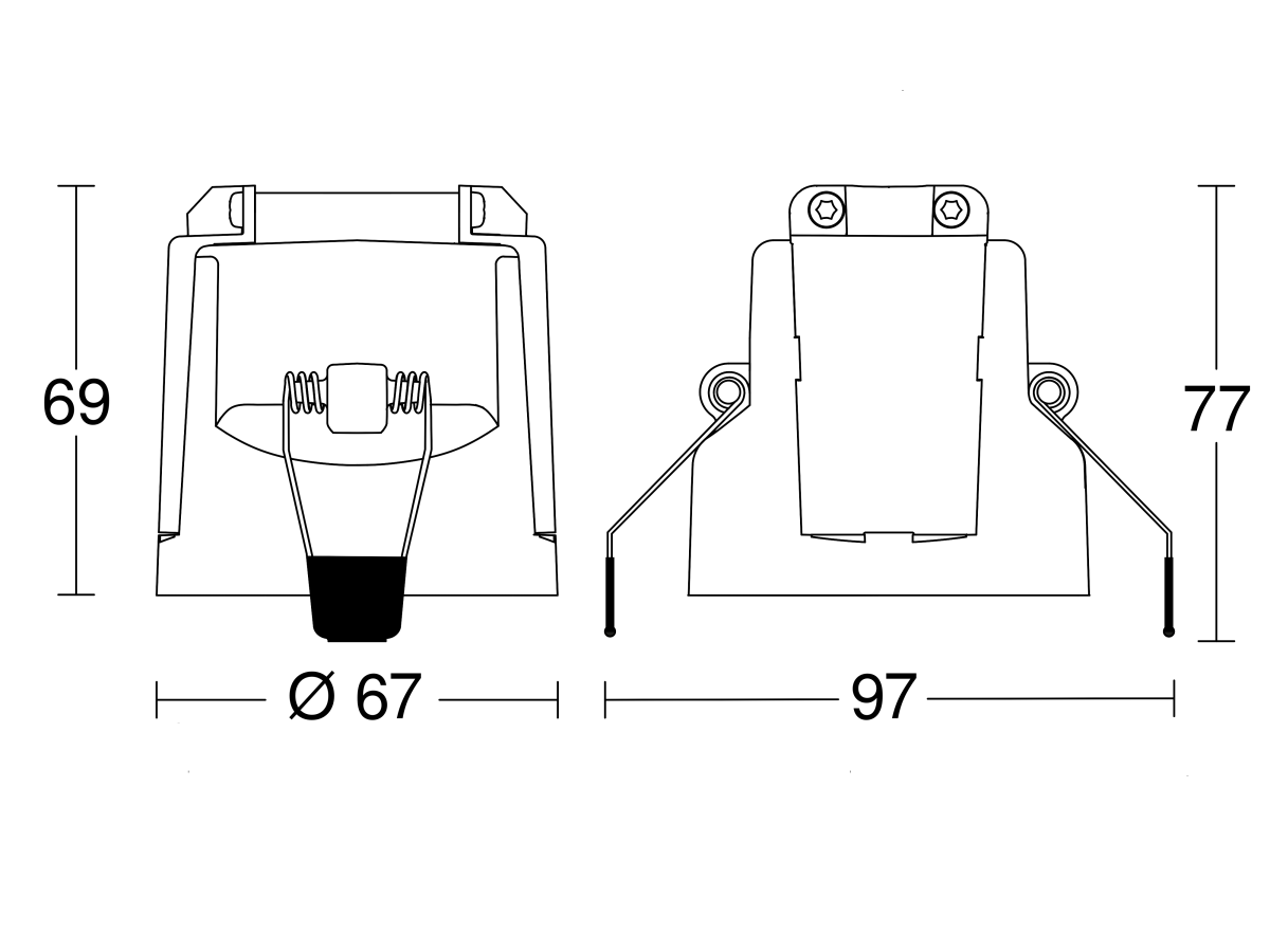 Bewegungsmelder IS 345-E DE WS KNX