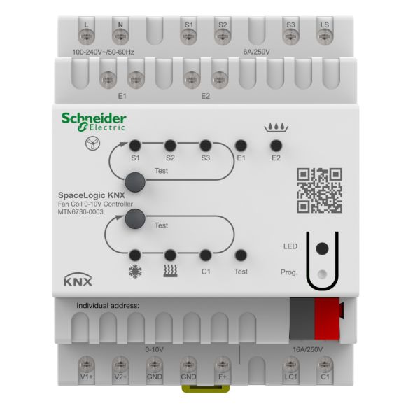 SpaceLogic KNX Fan Coil MTN6730-0003