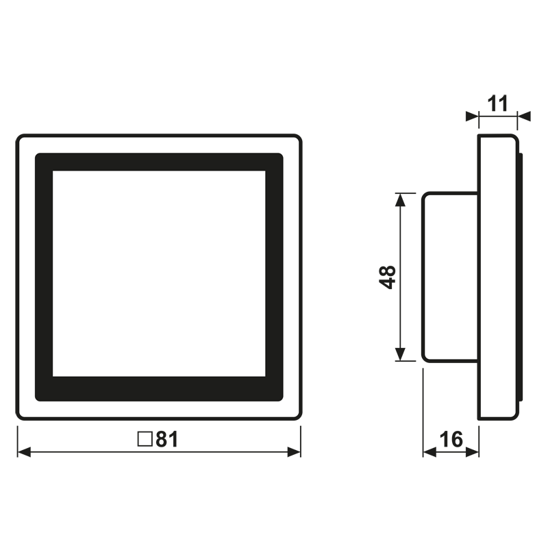 KNX Raumcontroller LC 459 D1 S 255