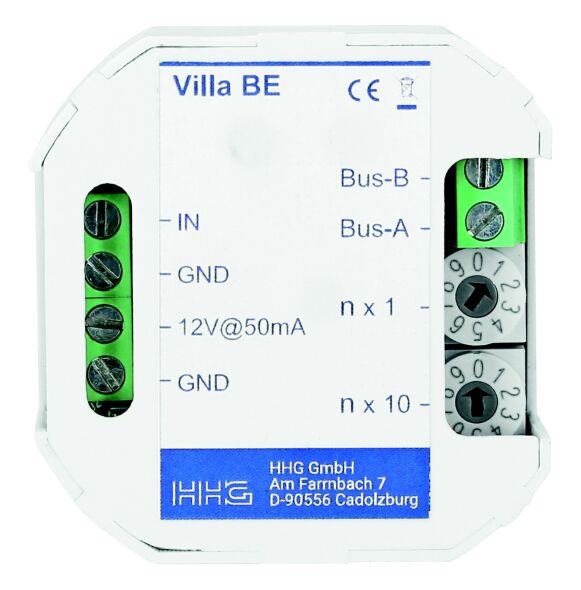 Bus-Eingangsmodul mit 12V Villa BE