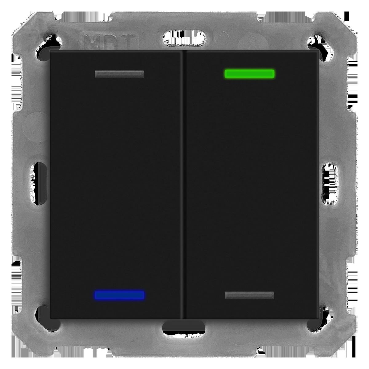 KNX Taster Light 55 2-fach BE-TAL550206.01