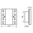 KNX Tastsensor-Modul 4f LS 52941 ST