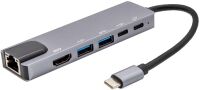 USB-C Multiport-Adapter MPA6 sw/sdi