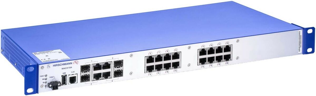 Gigabit Ethernet Switch MACH104-16TX-PoEP