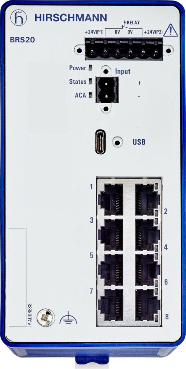 Ind.Ethernet Switch BRS20-8TX-EEC