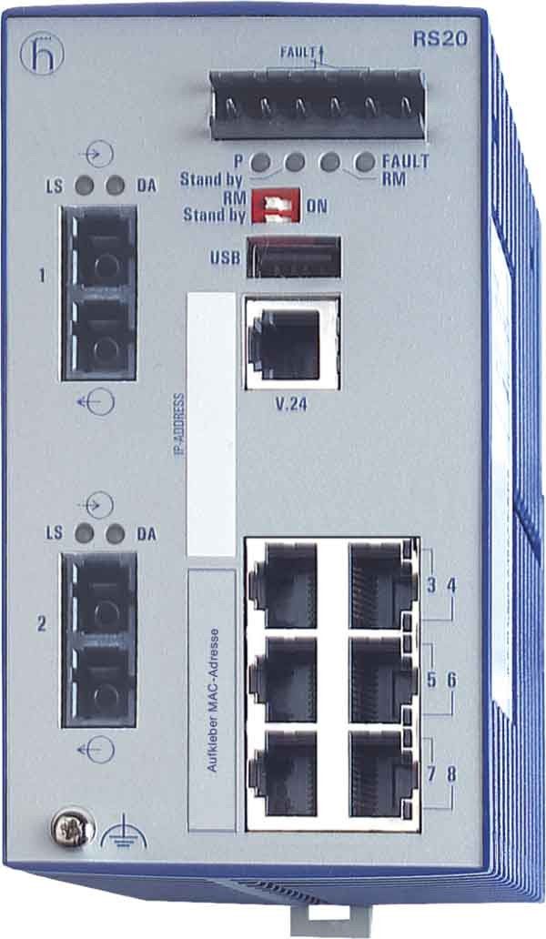 Ind.Ethernet Switch RS20-0800M2M2SDAE