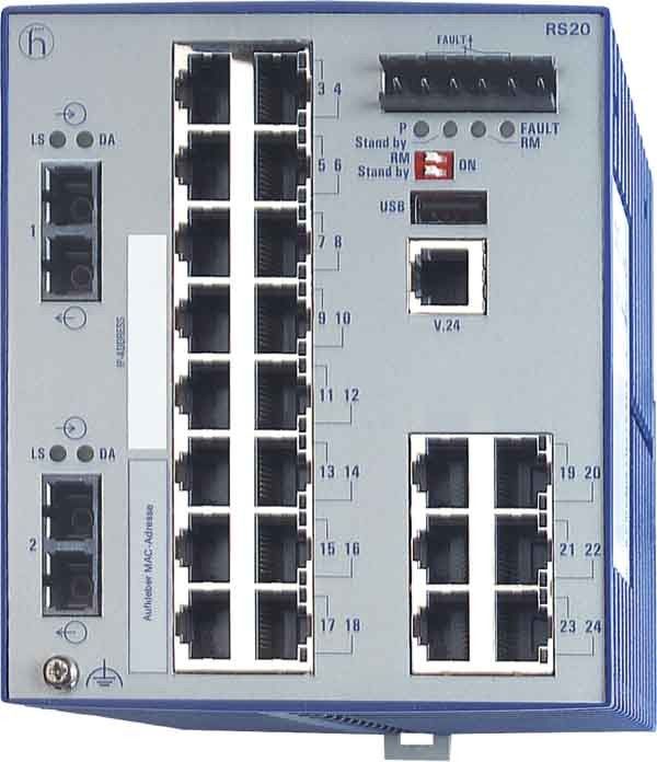 Ind.Ethernet Switch RS20-2400M2M2SDAE