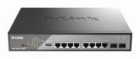 10-Port Gigabit Switch DSS-200G-10MPP/E