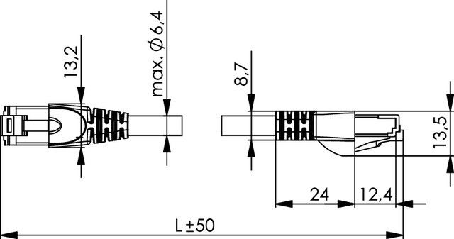 Patchkabel Cat7 gn 100008662