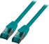 Patchkabel Cat.6A S/FTP EC6000A 0.5m gn