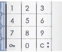 Frontblende Zehnertastatur 353002