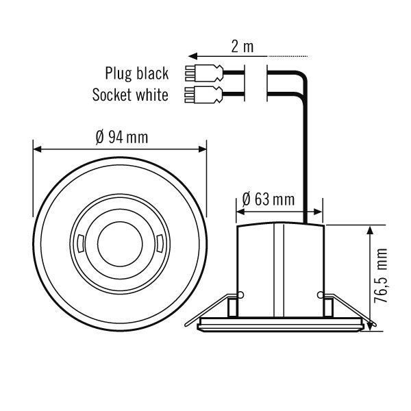 Decken-Bewegungsmelder MD-FLAT #EP10424861