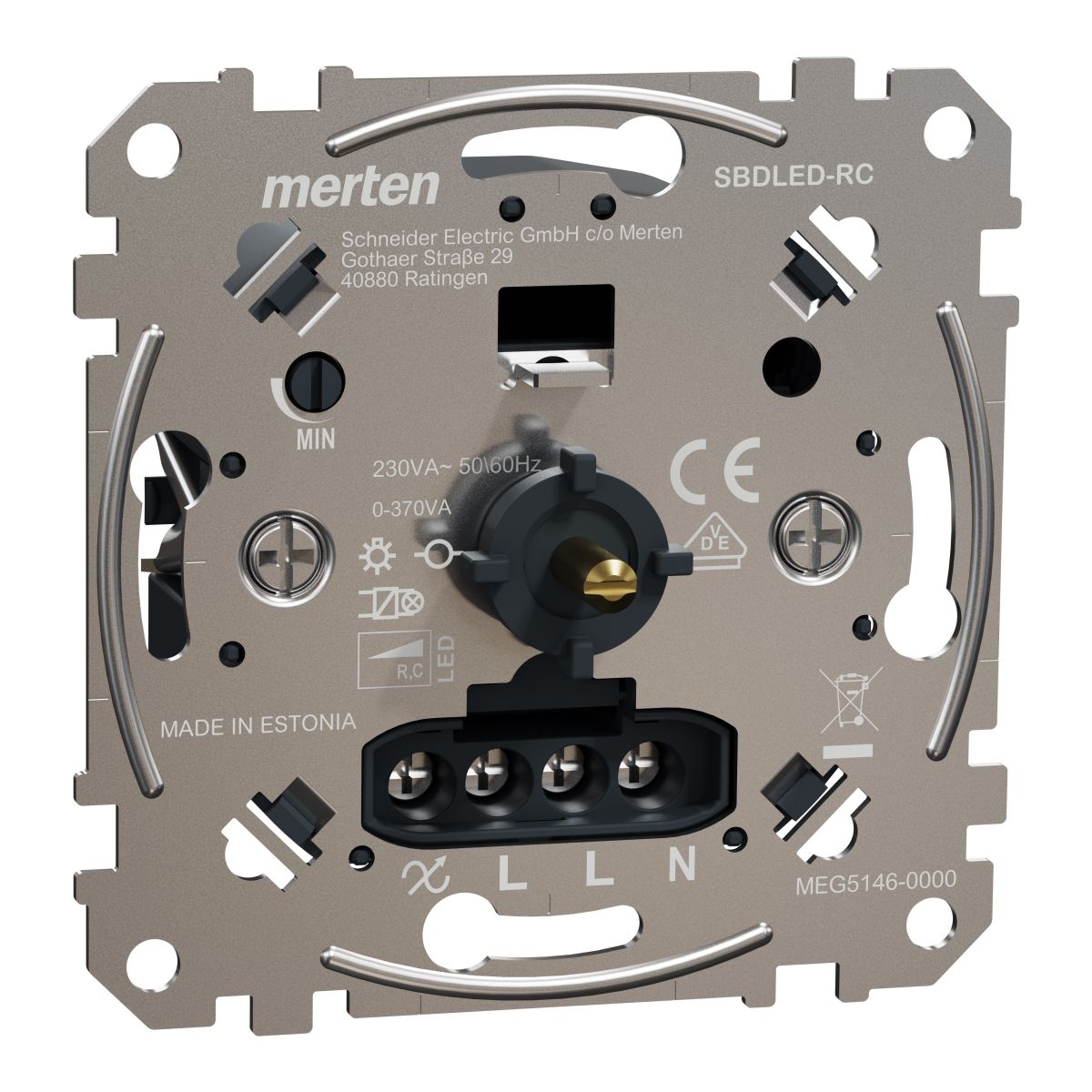 Multiwire LED Drehdimmer MEG5146-0000