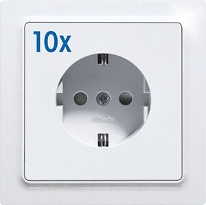 Schutzkontakt-Steckdose DSS55EOR-pg 10 St.