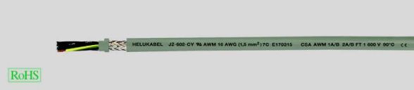 HEL OZ-602-CY 2xAWG 14 2