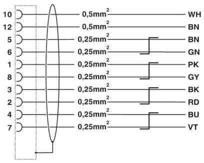 Kabelstecker K-12 - OE/01#1619274