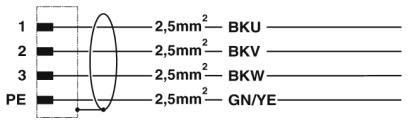 Kabelstecker K-3E - OE/5,#1619302