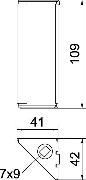 Deckelstütze DSTK 110 FS