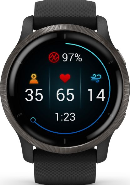 Smartwatch VENU 2 Schw/Schgr