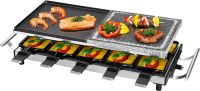 Raclette m.heißem Stein PC-RG1144 inox