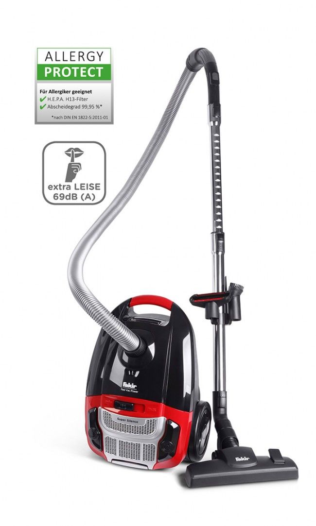 Bodenstaubsauger Red Vac Power sw/rt