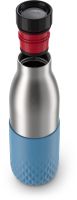 EMS Trinkflasche BLUDROP sleeve aq-bl