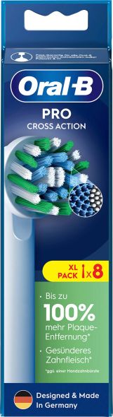 Oral-B Aufsteckbürste EB Pro CrossAc 8er