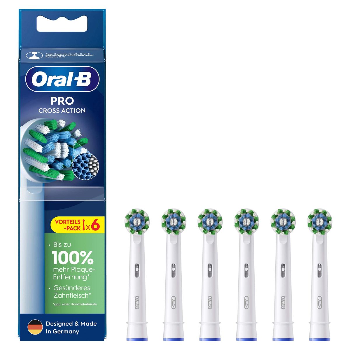 Oral-B Aufsteckbürste EB Pro CrossAc 6er