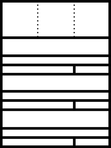 Raumspar-Briefkasten AP RGA 611-3/1-0 DG