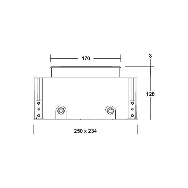 LED-Bodeneinbauleuchte 14667223