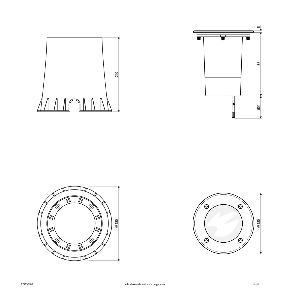 LED-Bodeneinbauleuchte 679238402