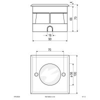 LED-Bodeneinbauleuchte 6742502A