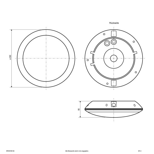 LED-Anbauleuchte WR30180125