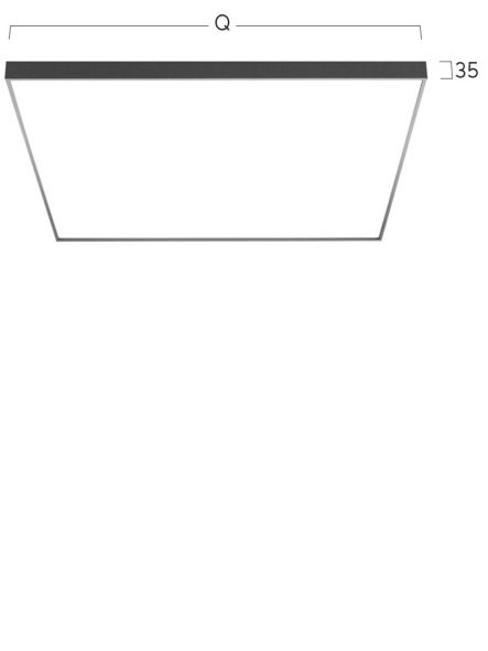 LED-Anbauleuchte CA9OEL-840H-Q500