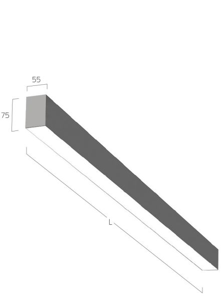 LED-Anbauleuchte LA3OEE-840M-L2055