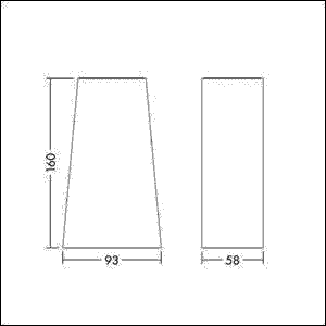 LED-Wandleuchte HOLLY CONE #96633685