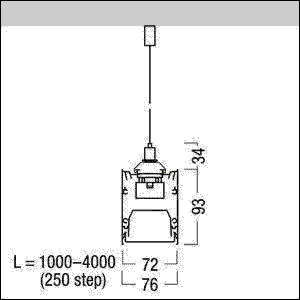 Kanal für LED-Lichtlinie SLN2-C MSP #42946204