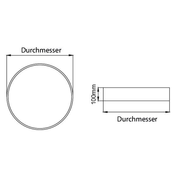 LED-Anbau-Flächenleuchte 13680184