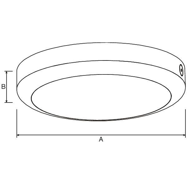 LED-Anbaudownlight 230V 32040074